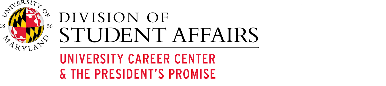 University Career Center & The President's Promise logo